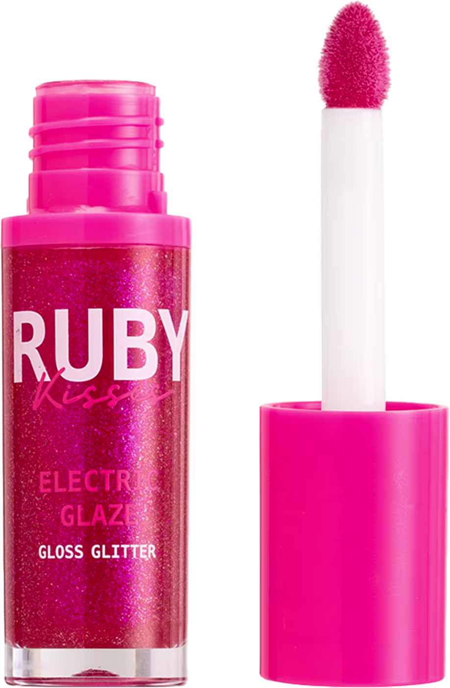 Gloss labial Eletric Glaze, da marca Ruby Kisses.