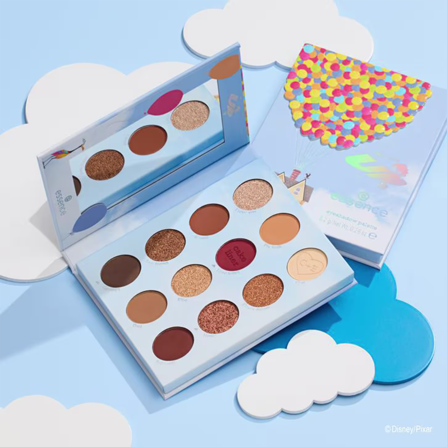 Paleta de Sombras Essence Disney Pixar Up 01 Adventure's Ahead 8,2g.