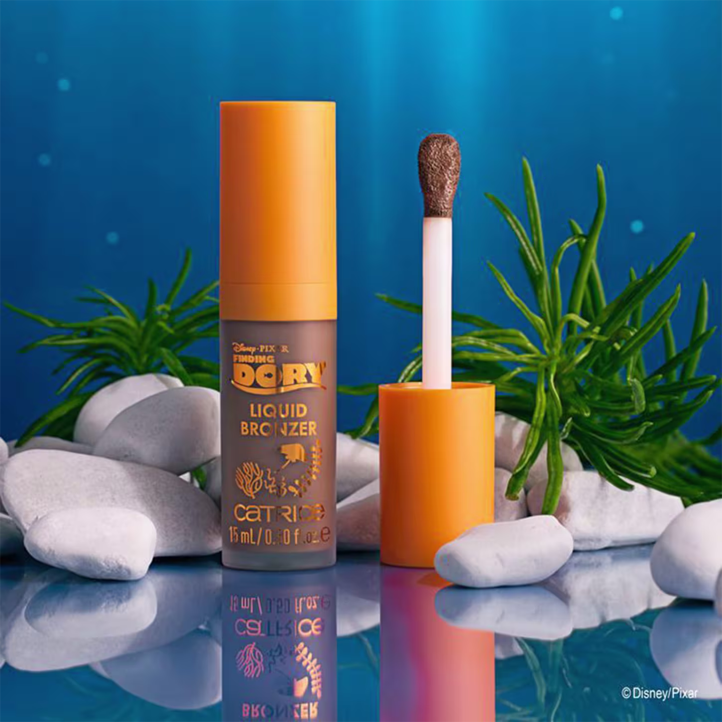 Bronzer Líquido Catrice Disney Pixar Procurando Dory 020 15ml.