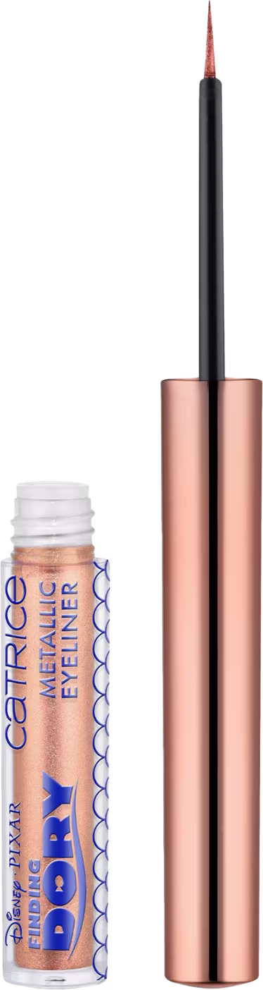 Delineador Líquido Catrice Disney Pixar Procurando Dory Metálico 020 Seashell Sparkle 1,5ml.