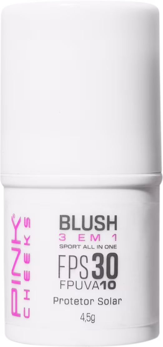 Blush Multifuncional Pink Cheeks Sport All in One FPS30 FPUVA10 Red Cherry, 4,5g.