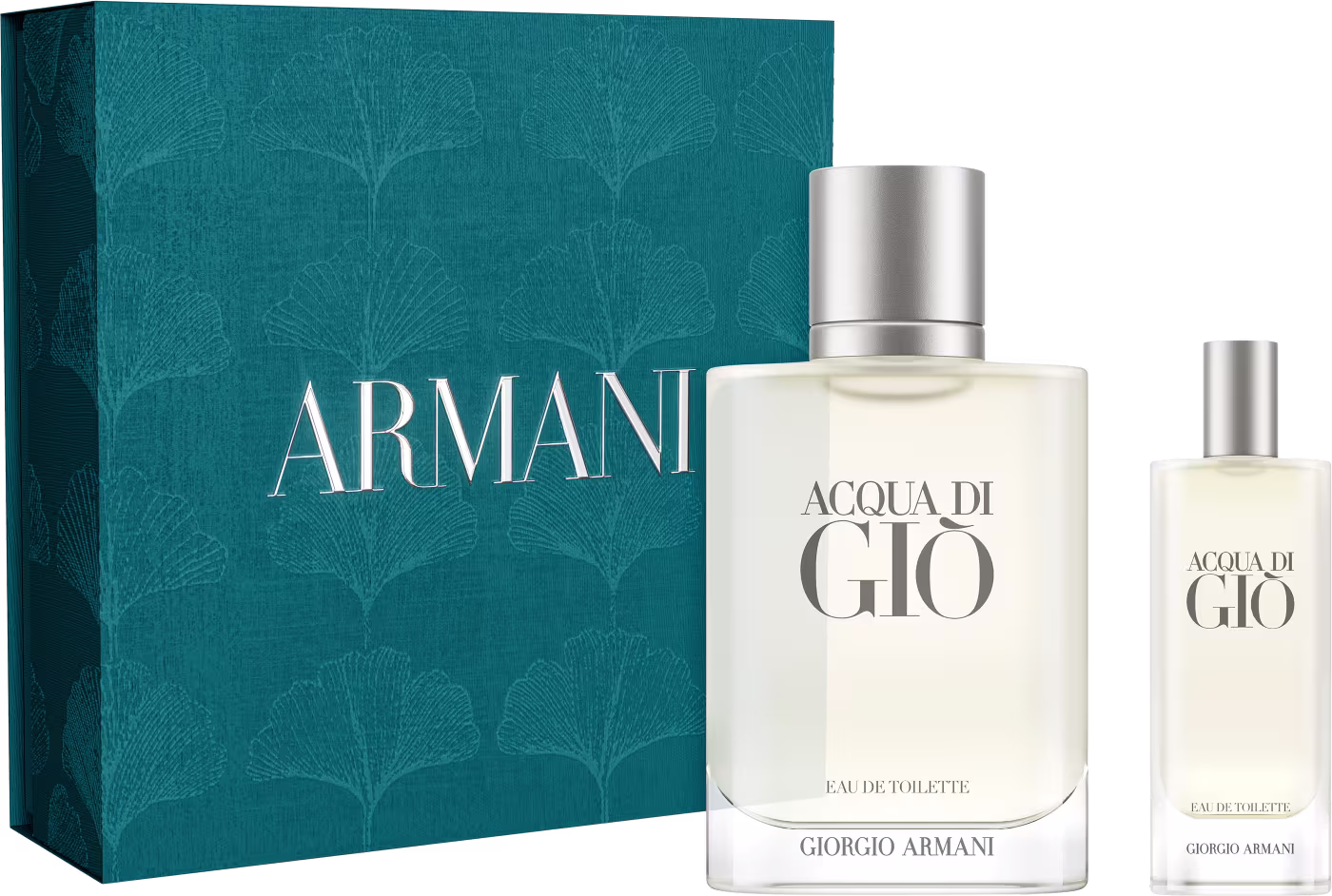 Conjunto Acqua di Giò Giorgio Armani Eau de Toilette 100ml + Eau de Toilette 15ml