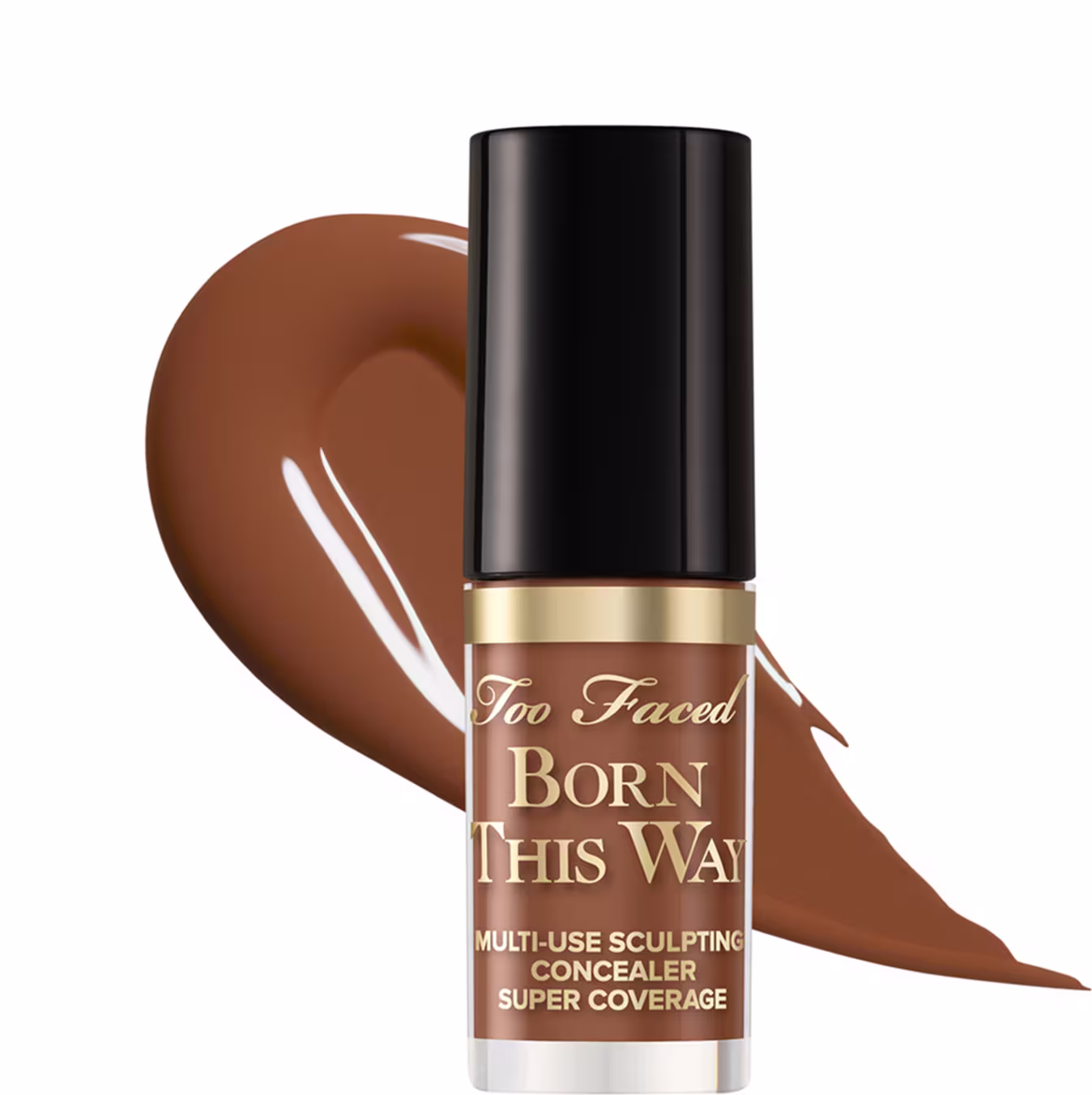 Corretivo Líquido Too Faced Born This Way Super Coverage Chestnut, 2ml.