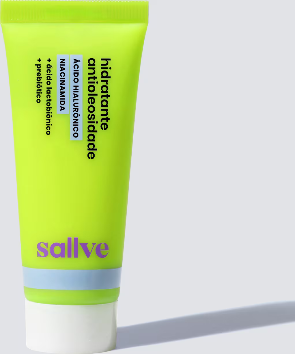 Hidratante Antioleosidade Sallve, 40g.