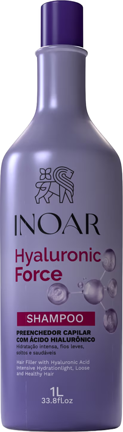 Shampoo Hyaluronic Force, da marca Inoar.