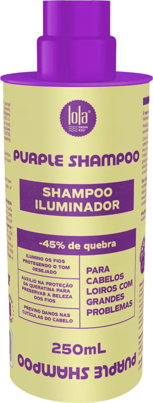 Shampoo Iluminador Lola From Rio Purple Shampoo, 250ml.