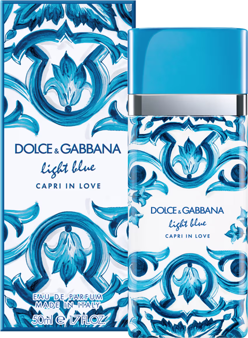 Perfume Feminino Light Blue Capri in Love Dolce & Gabbana EDP, 50ml.