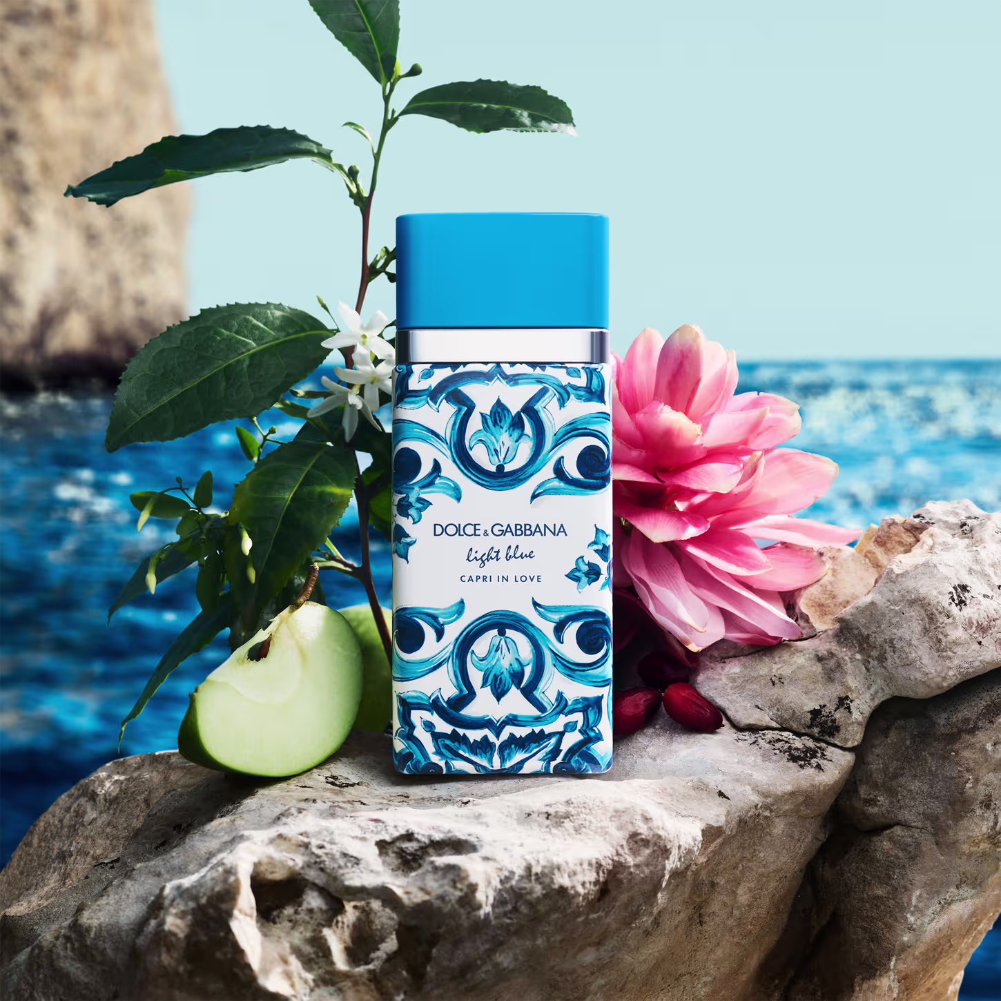 Perfume Feminino Light Blue Capri in Love Dolce & Gabbana EDP, 50ml.