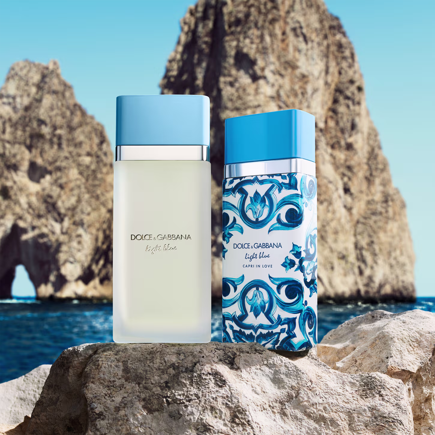 Perfume Feminino Light Blue Capri in Love Dolce & Gabbana EDP, 50ml.