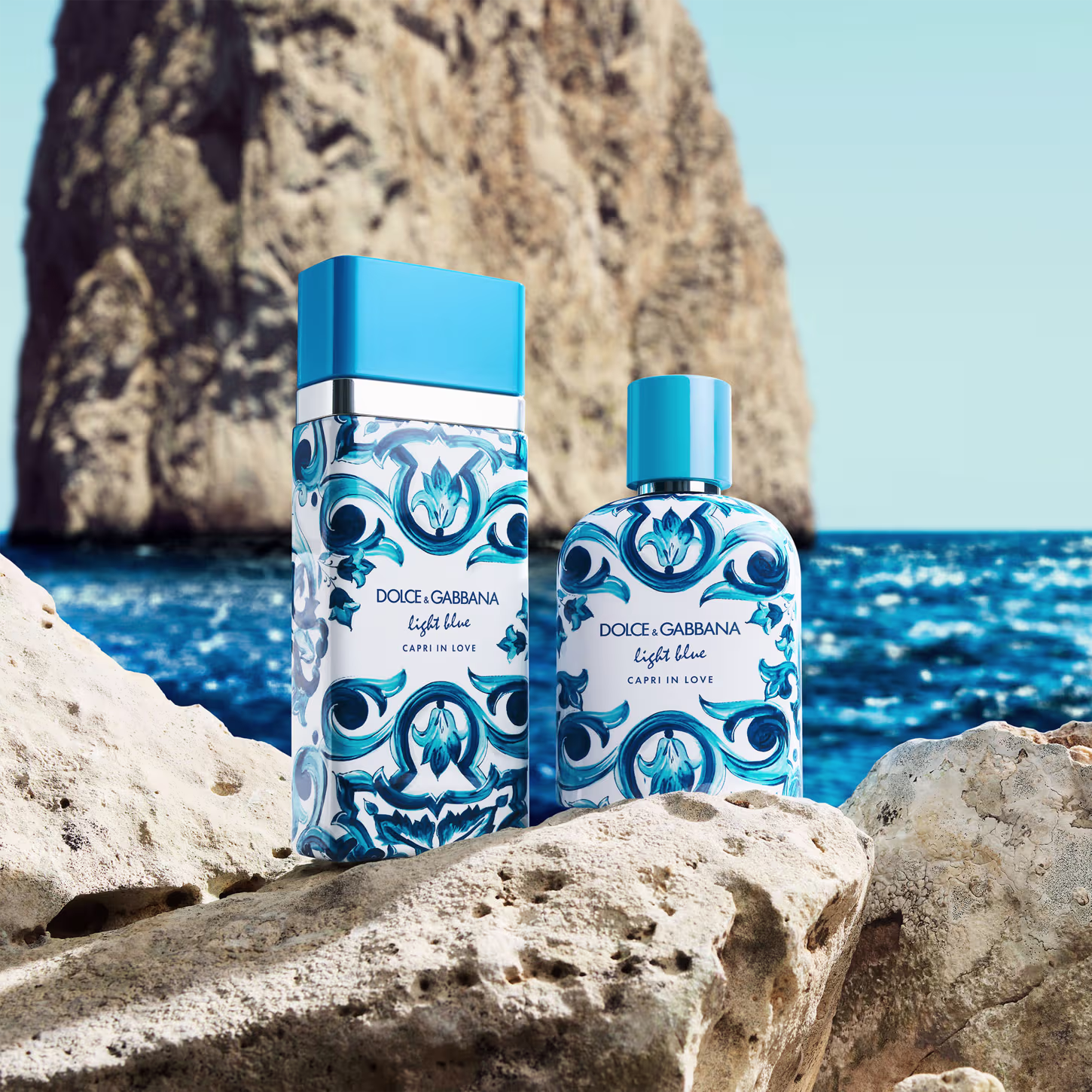Perfume Feminino Light Blue Capri in Love Dolce & Gabbana EDP, 50ml.
