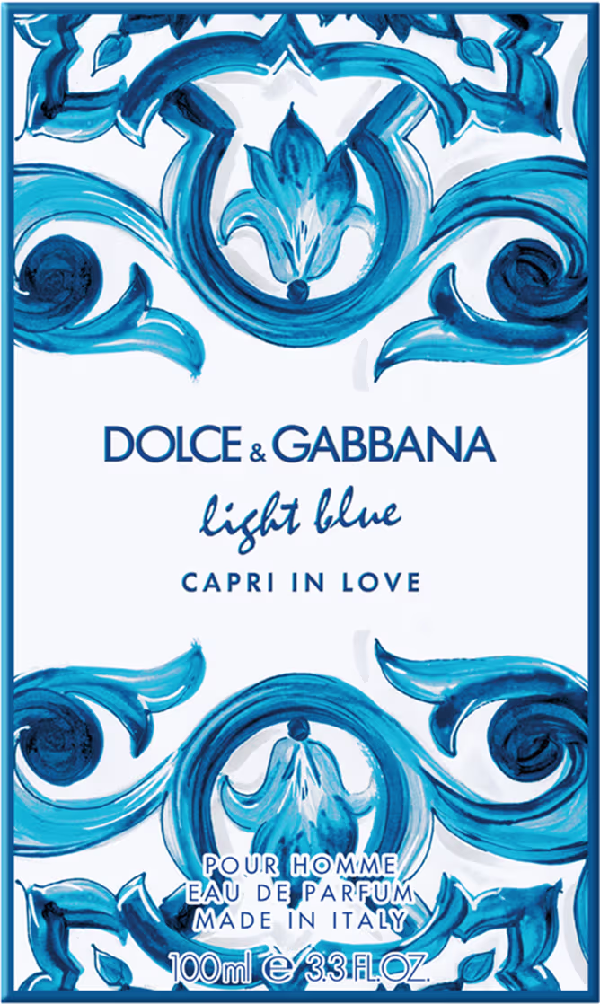 Perfume Masculino Light Blue Capri in Love Dolce & Gabbana EDP, 100ml.