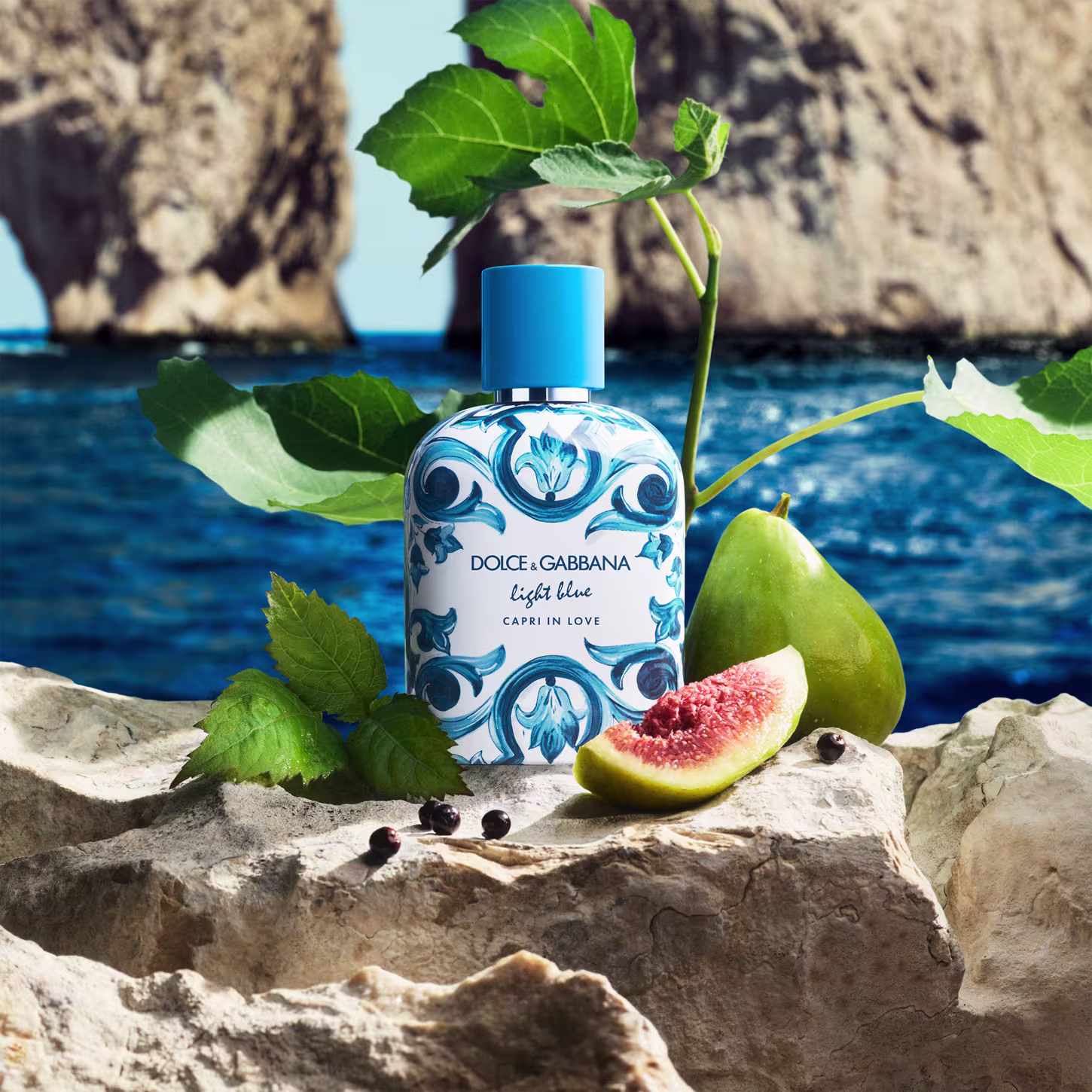 Perfume Masculino Light Blue Capri in Love Dolce & Gabbana EDP, 100ml.