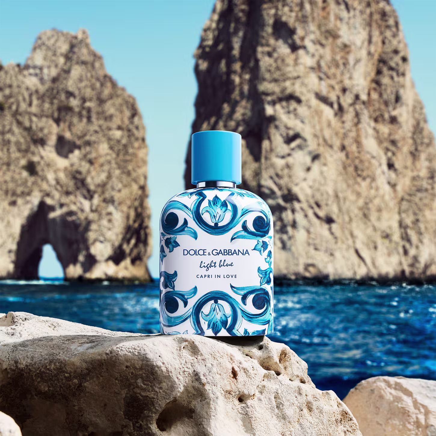 Perfume Masculino Light Blue Capri in Love Dolce & Gabbana EDP, 50ml.