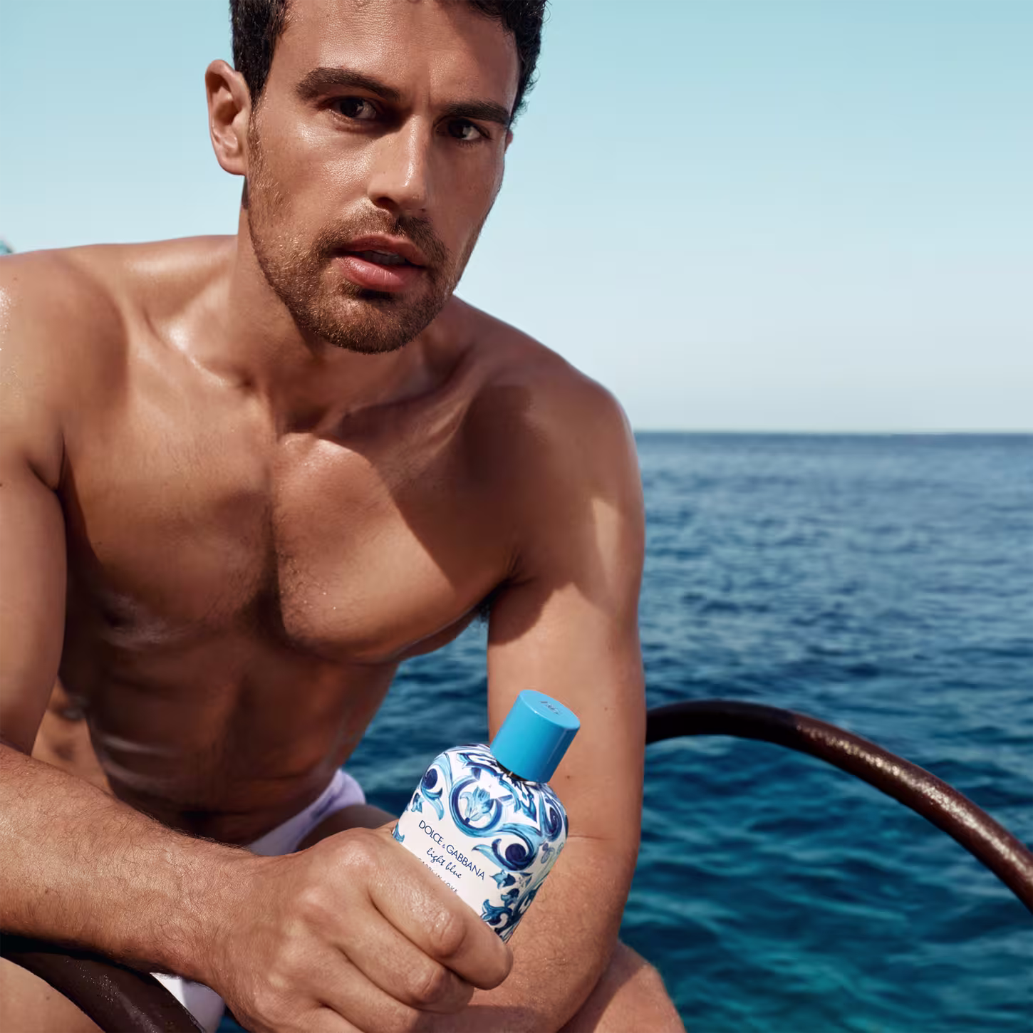 Perfume Masculino Light Blue Capri in Love Dolce & Gabbana EDP, 50ml.