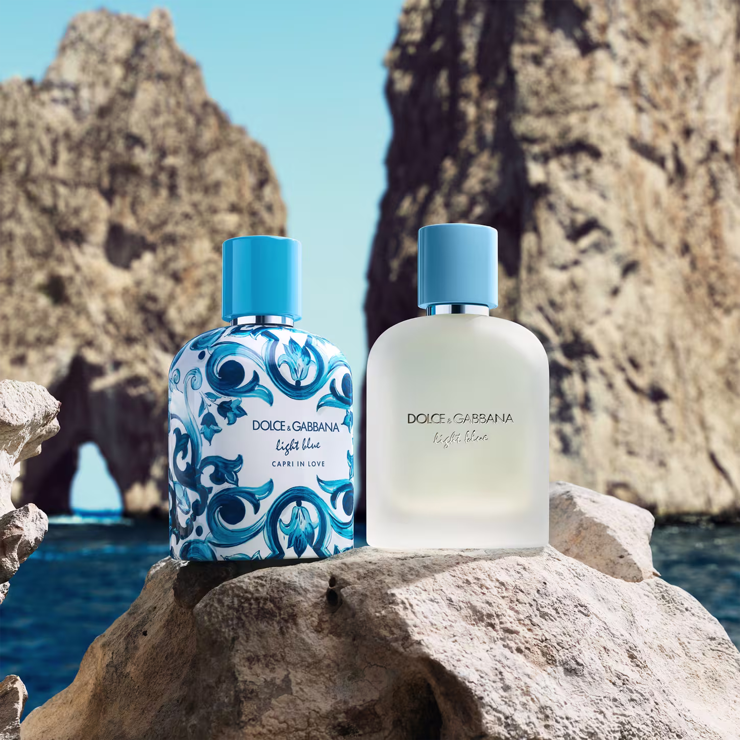 Perfume Masculino Light Blue Capri in Love Dolce & Gabbana EDP, 50ml.