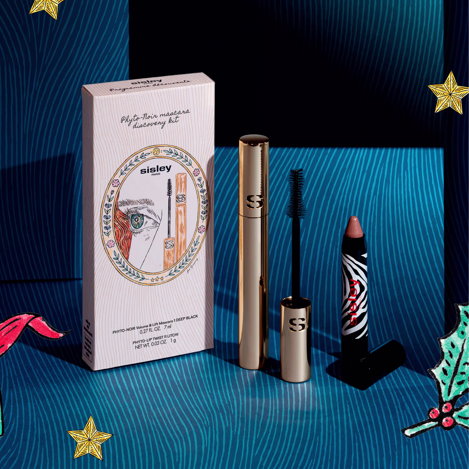 Kit Sisley Make Up Gift, 2 produtos.
