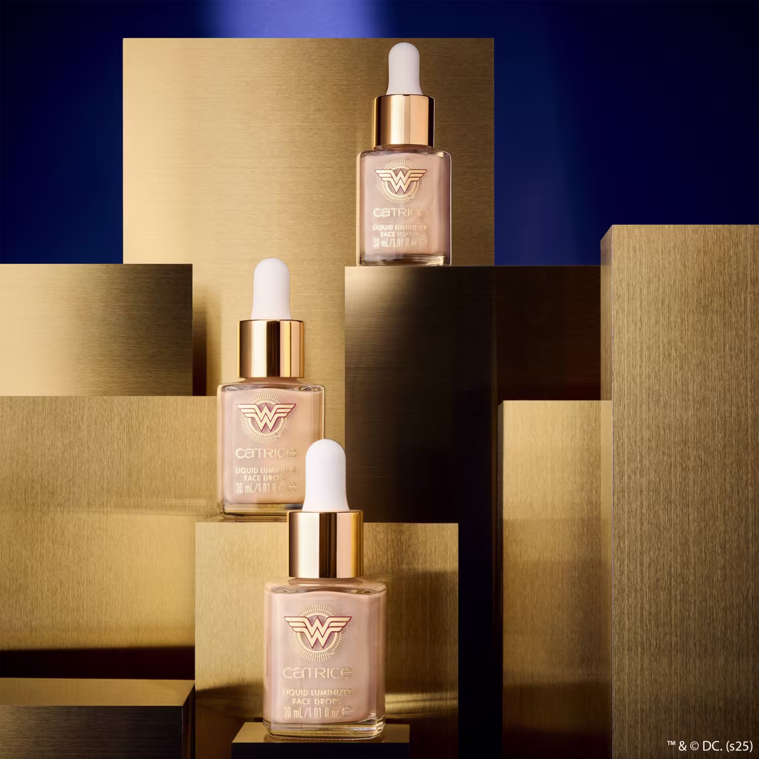 Sérum Iluminador Facial Catrice Mulher Maravilha, 30ml.