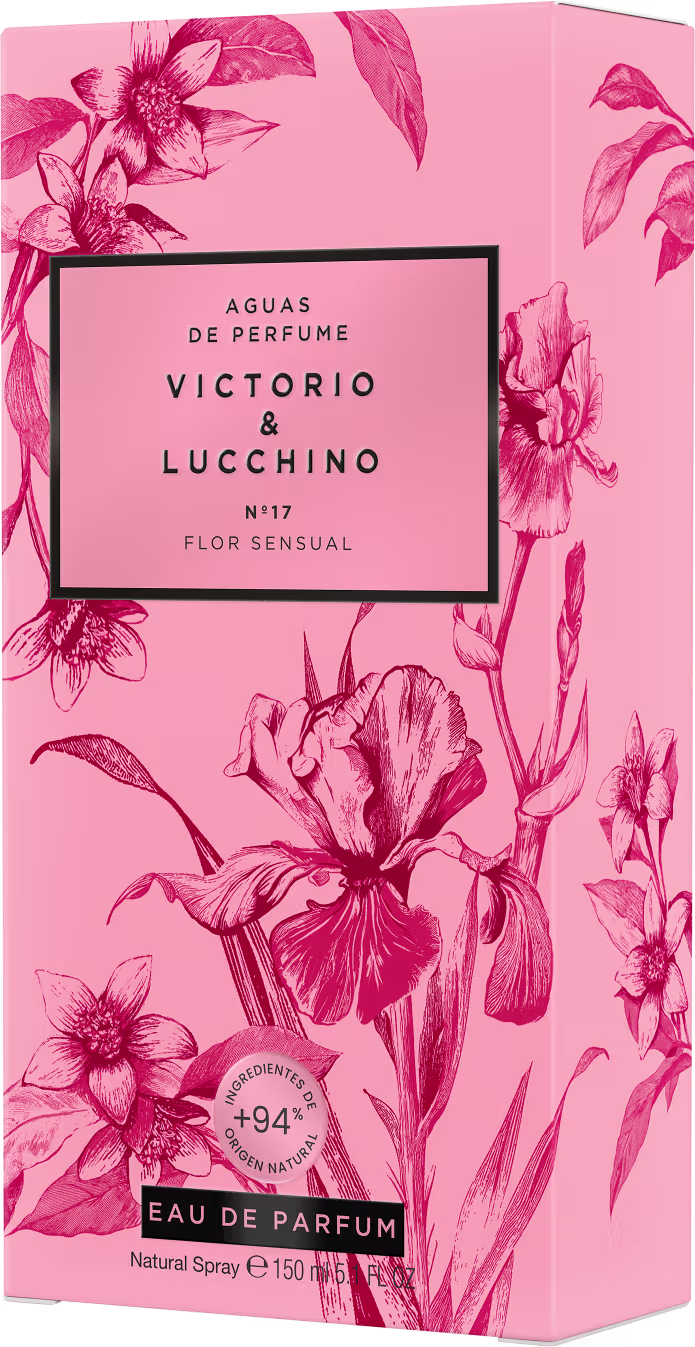 Perfume Importado Feminino Águas de Parfum Nº17 Flor Sensual Victorio & Lucchino EDP, 150ml.