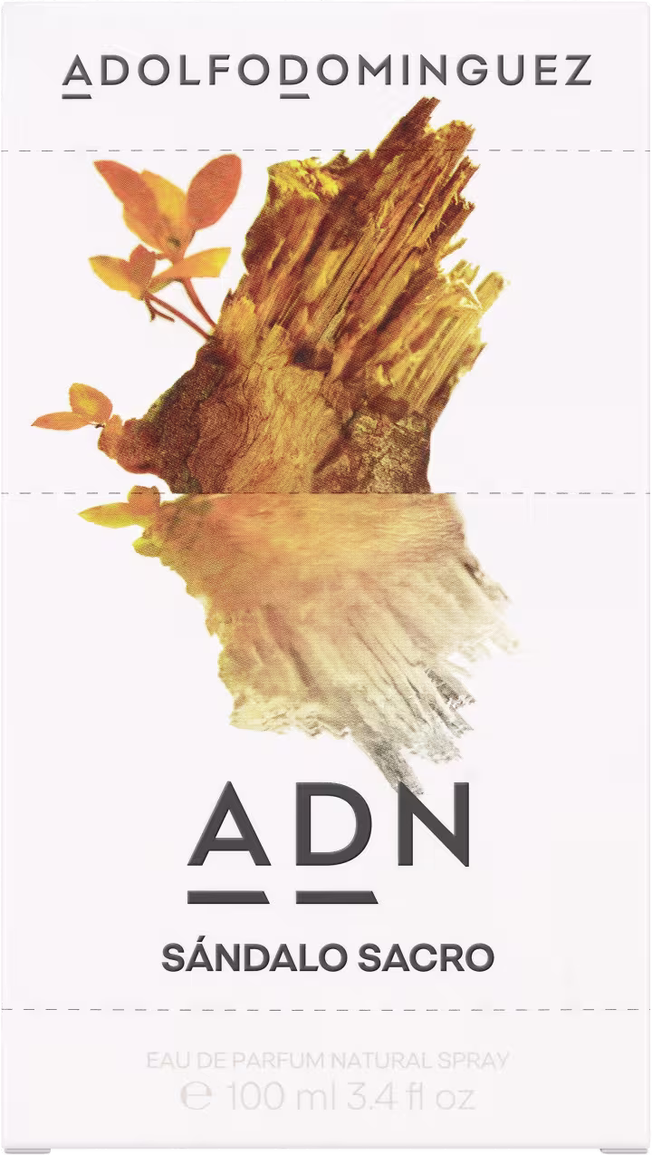 Perfume Importado Feminino ADN Sándalo Sacro Adolfo Dominguez EDP, 100ml.