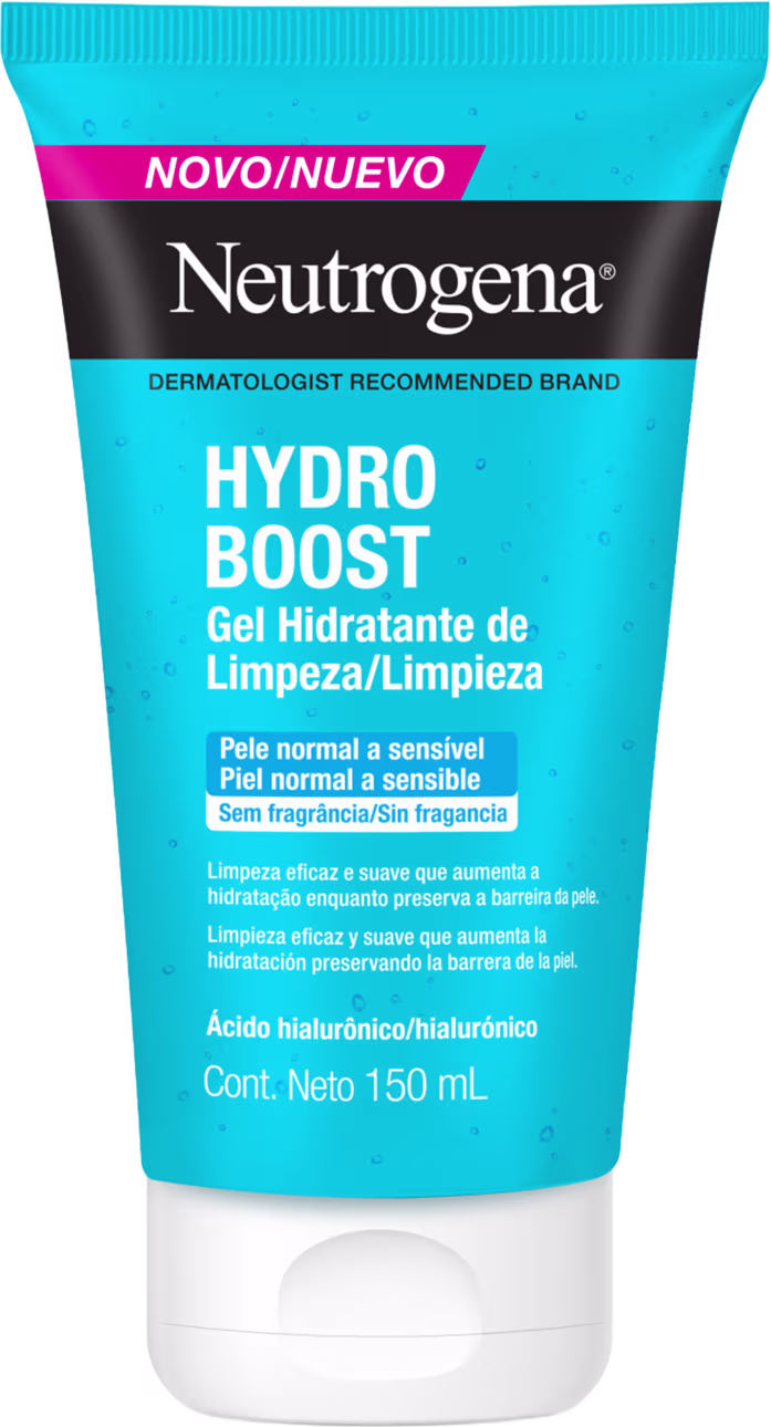 Gel de Limpeza Hydro Boost, da marca Neutrogena.