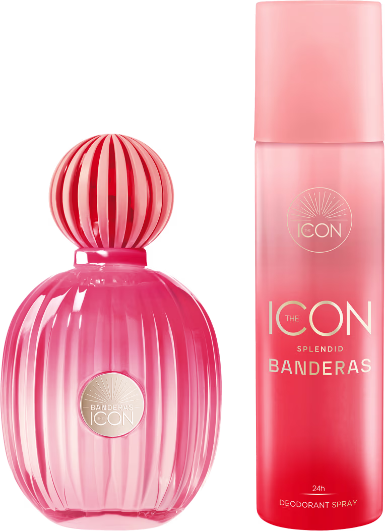 Conjunto The Icon Splendid Banderas Feminino, com Eau de Parfum 100ml e  Desodorante Spray 150ml