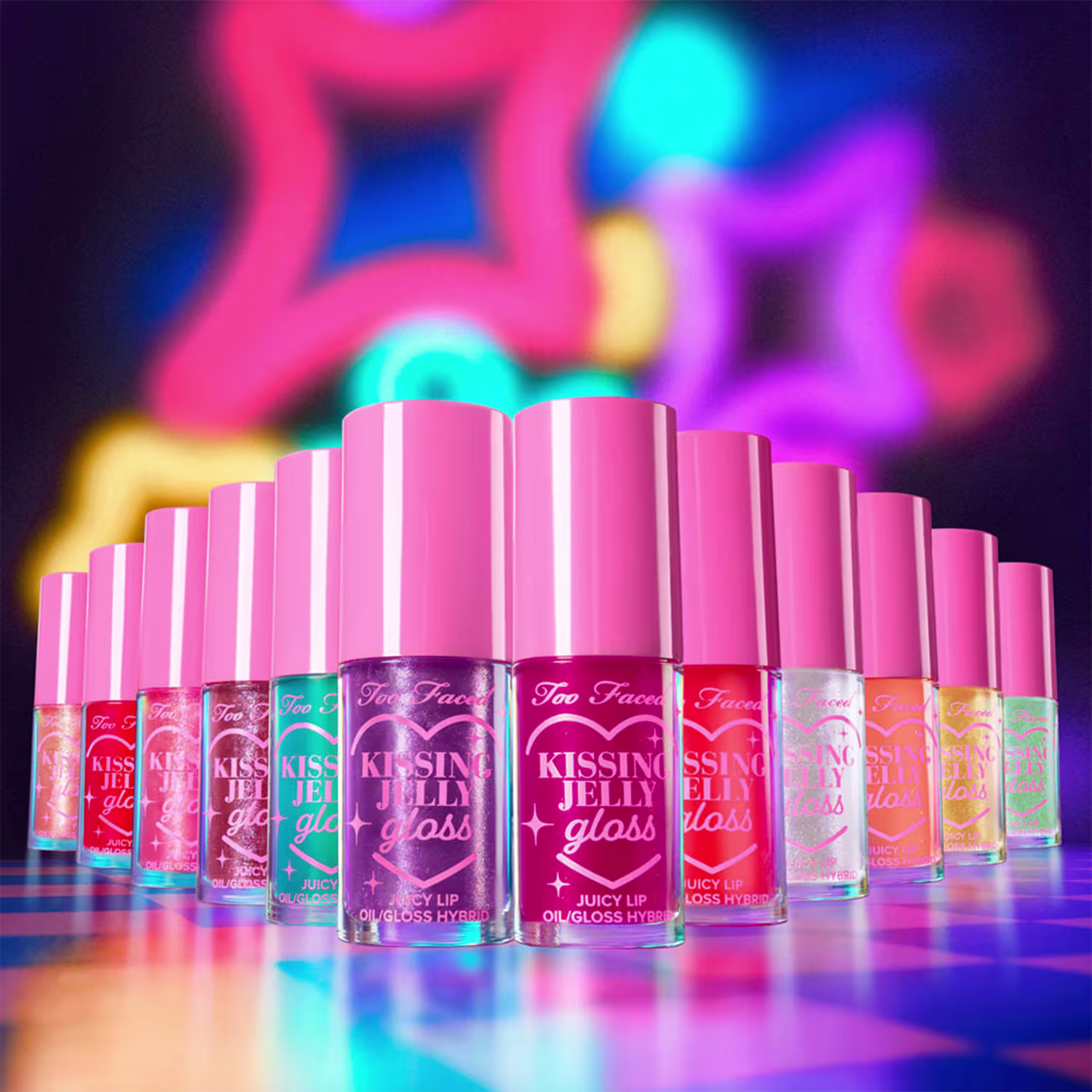 Lip Oil Too Faced Kissing Jelly Cream Soda, 4,5ml.