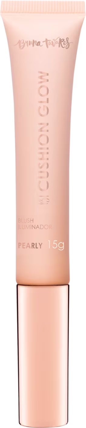 Blush Líquido Bruna Tavares BT Cushion Glow Pearly, 15g.