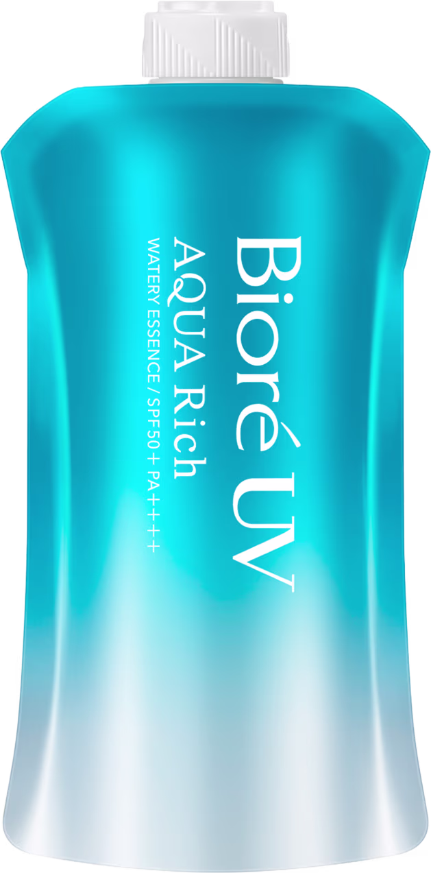 Protetor Solar Facial Bioré UV Aqua Rich Pouch Watery Essence FPS50 Refil, 120g.
