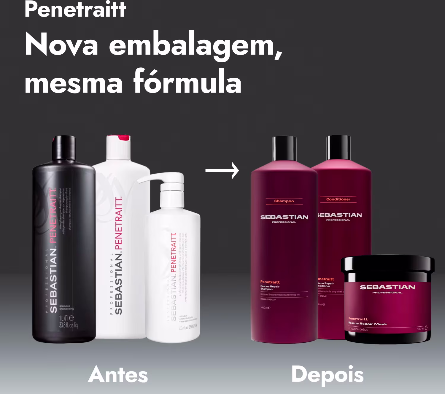 Penetraitt
Nova embalagem, 
mesma fórmula