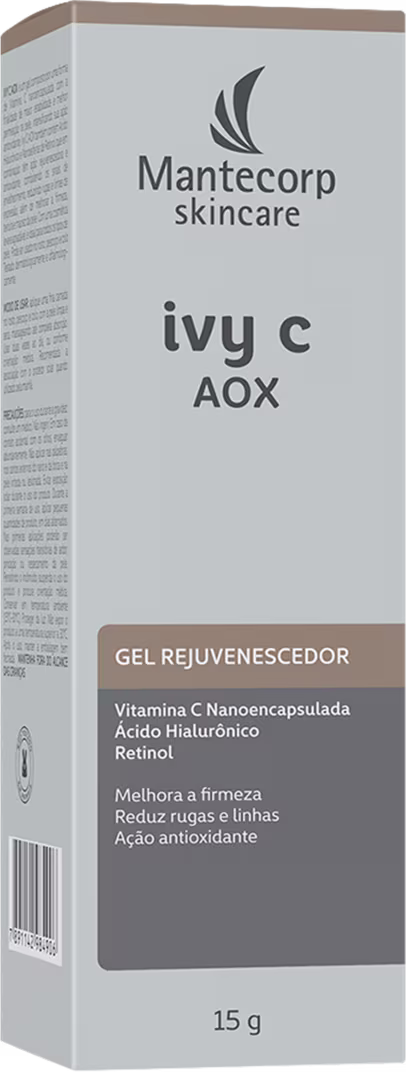 Gel Rejuvenescedor Facial Mantecorp Ivy C Aox, 15g.