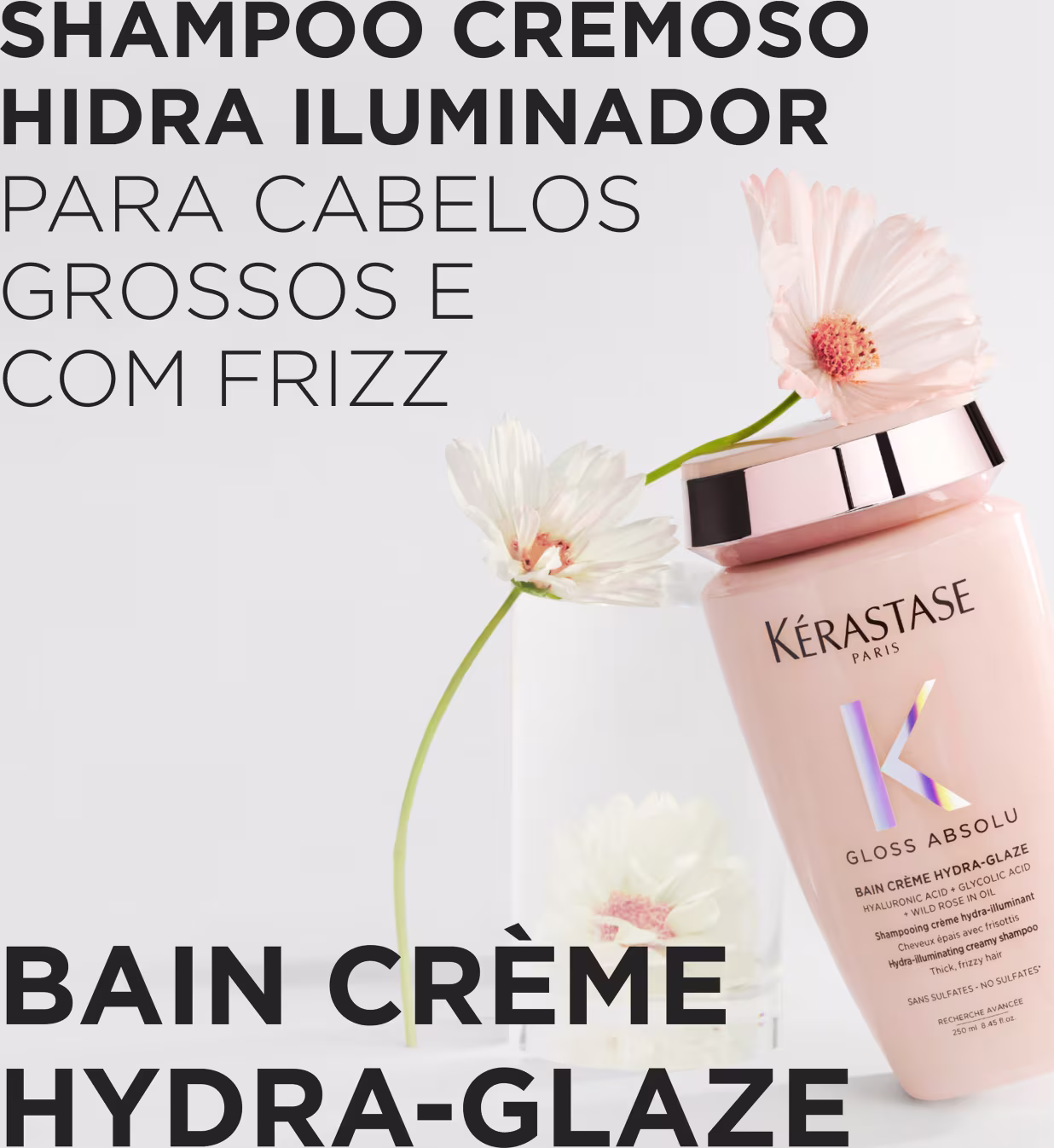 Shampoo Kérastase Gloss Absolu Hydra-Glaze, 250ml.