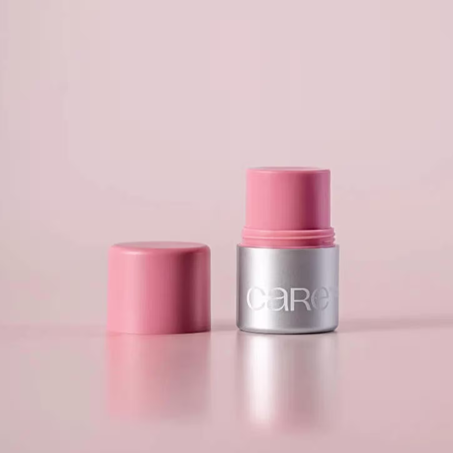 Embalagem aberta do esfoliante labial CARE Natural Beauty Silky Lips Rose Scrub.