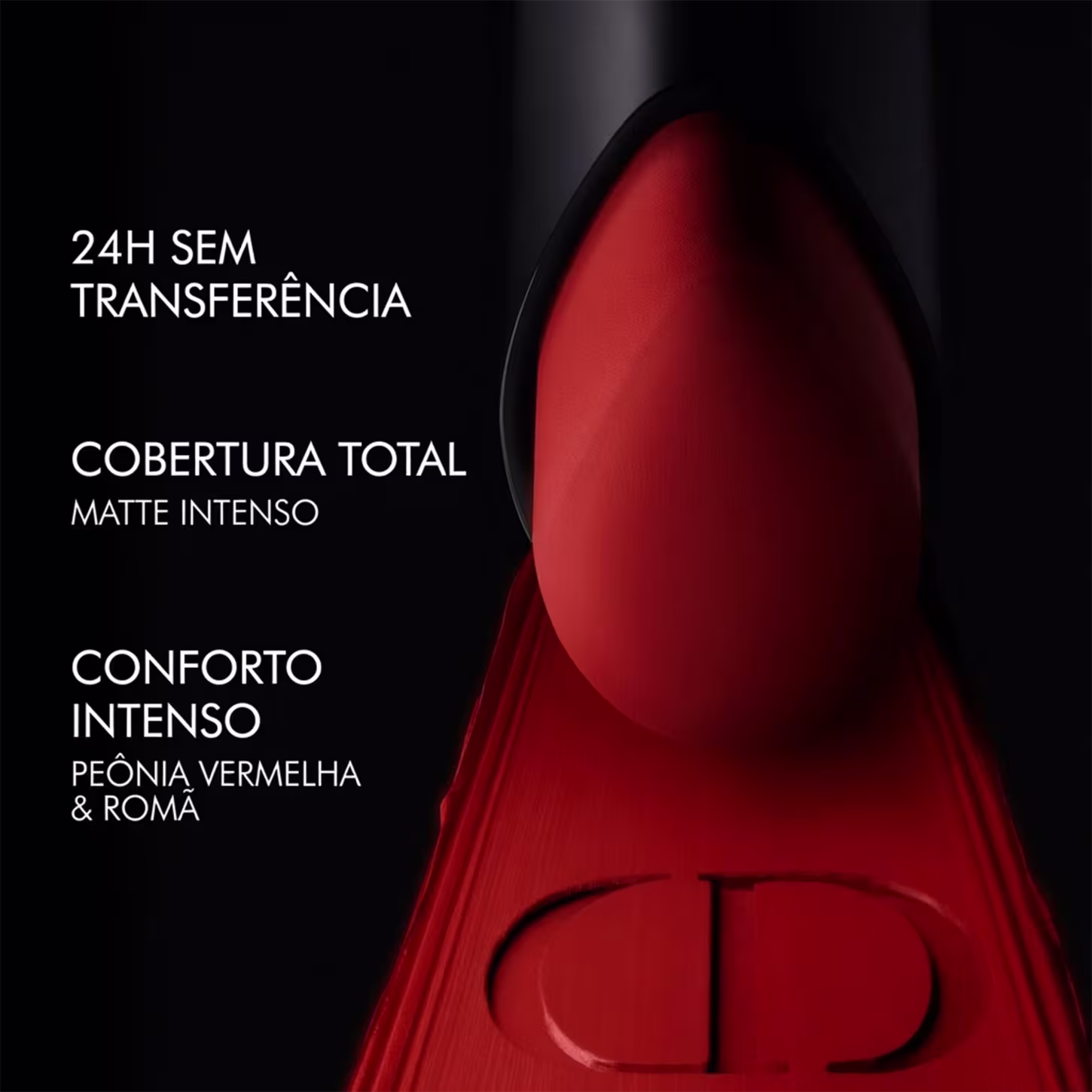 24H SEM TRANSFERÊNCIA
COBERTURA TOTAL
MATTE INTENSO
CONFORTO INTENSO
PEÔNIA VERMELHA & ROMA