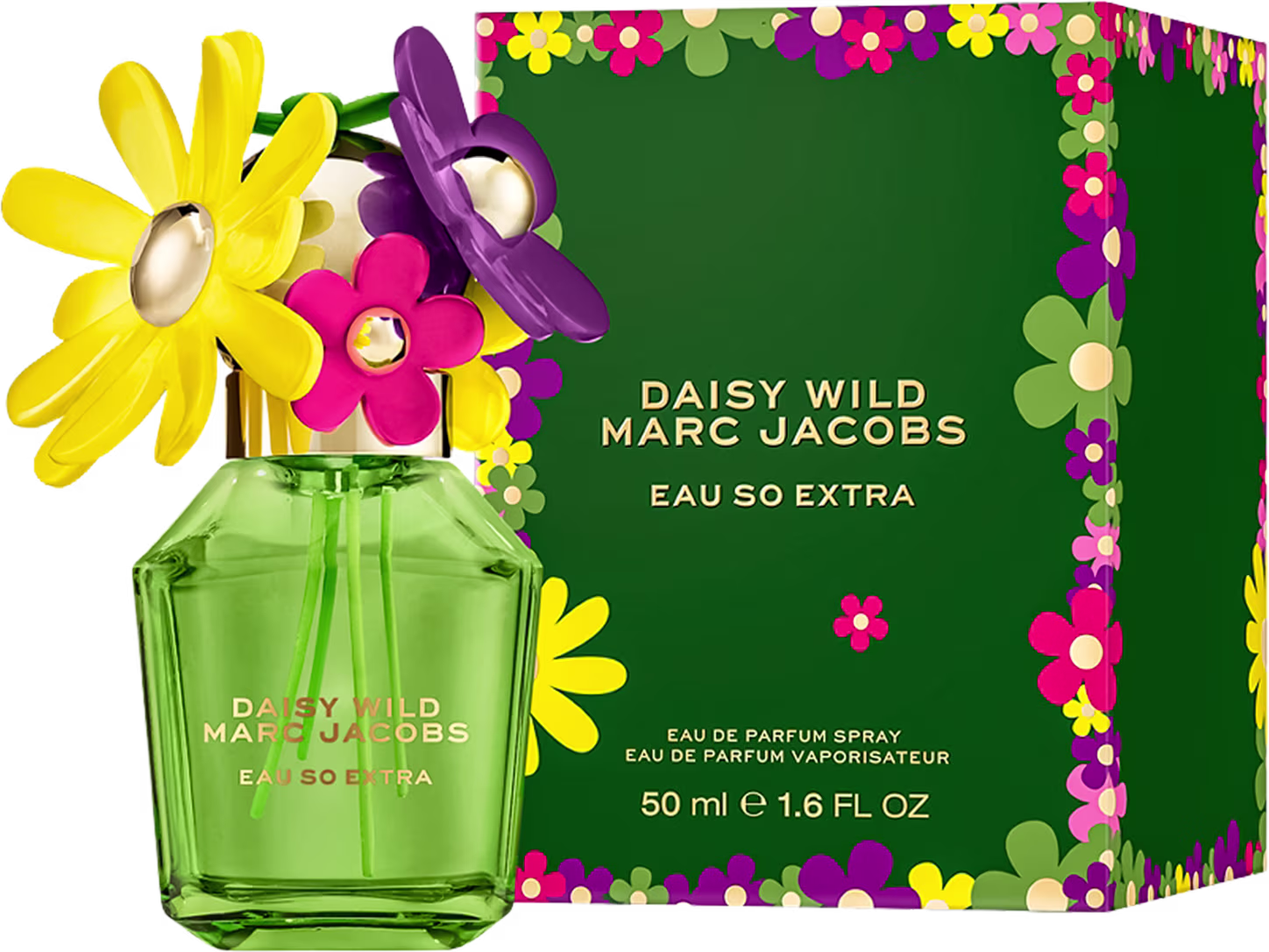 Perfume feminino Daisy Wild Marc Jacobs Eau So Extra Eau de Parfum, 50ml.