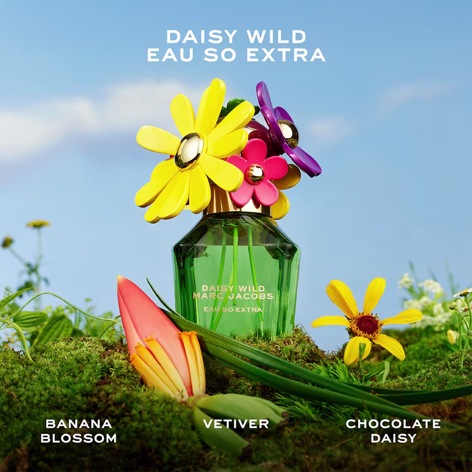 Perfume feminino Daisy Wild Marc Jacobs Eau So Extra Eau de Parfum, 50ml.