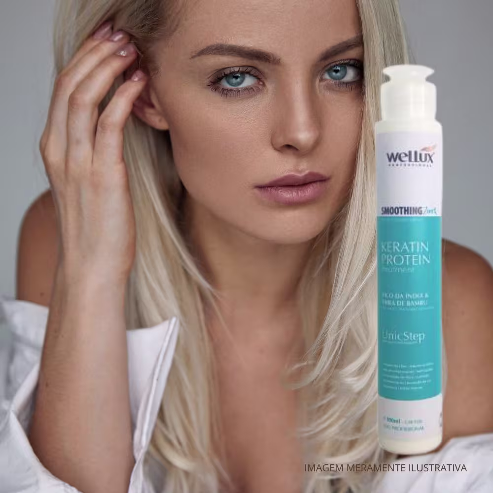 Escova Progressiva Wellux Professional Smoothing Zero, 100ml.