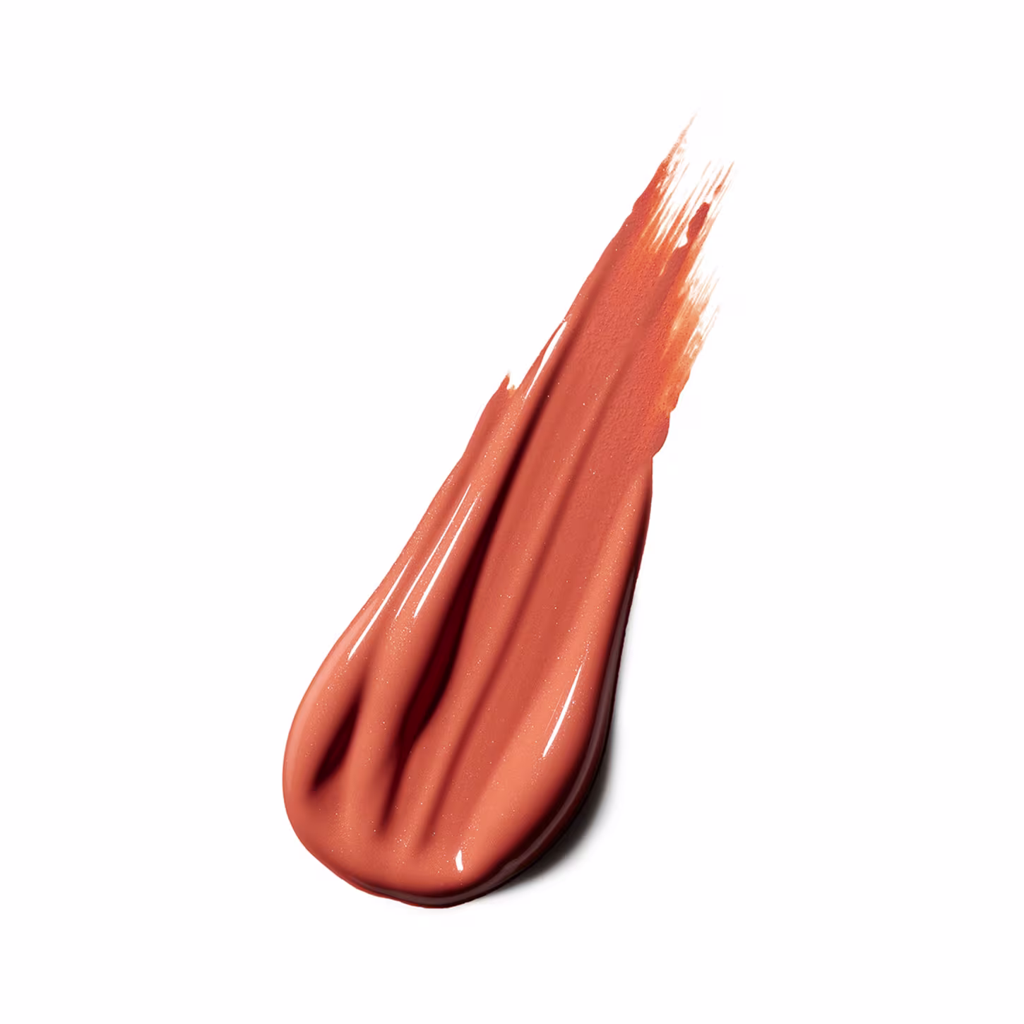 Amostra da cor Peach Lustre tom bege alaranjado