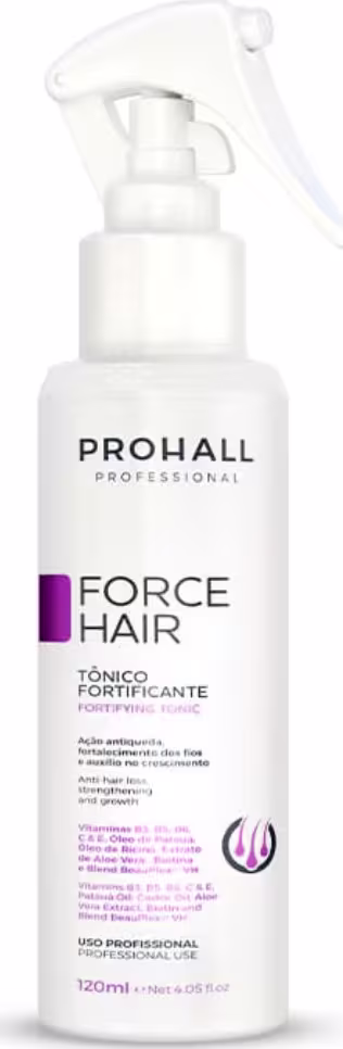 Tônico Force Hair Crescimento Capilar Acelerado 150ml| ProHall Professional