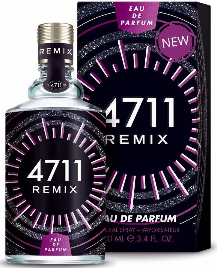 Perfume Feminino Remix Electric Night 4711 EDP, 100ml.