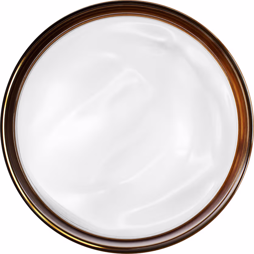Frasco aberto do creme hidratante CH-01 da marca Principia. 