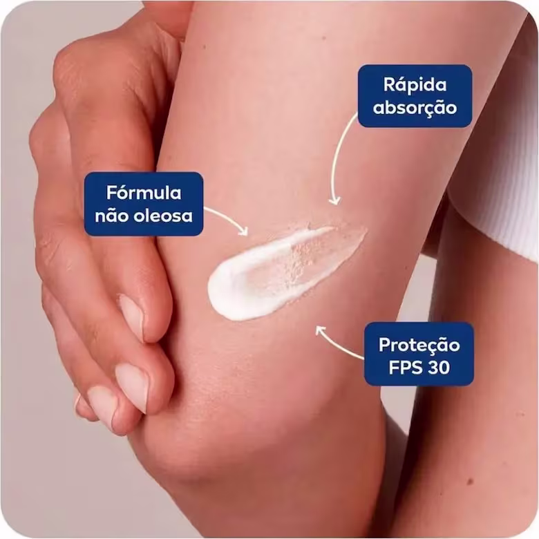 Kit NIVEA Sun Protect & Hidrata + Toque Seco Antissinais, 2 produtos.