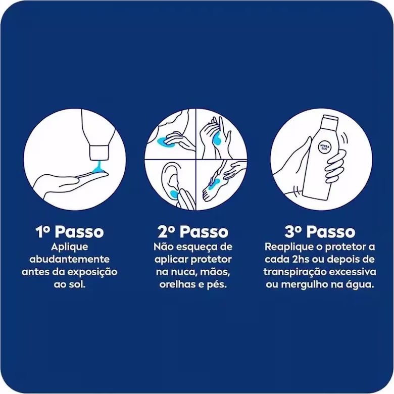Kit NIVEA Sun Protect & Hidrata + Toque Seco Antissinais, 2 produtos.