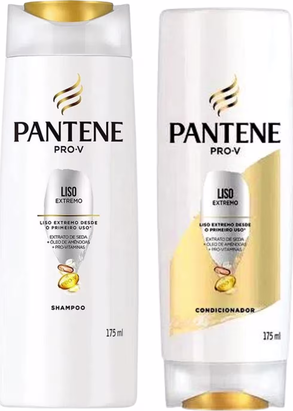 Kit Pantene Pro-V Liso Extremo Duo, 2 produtos.