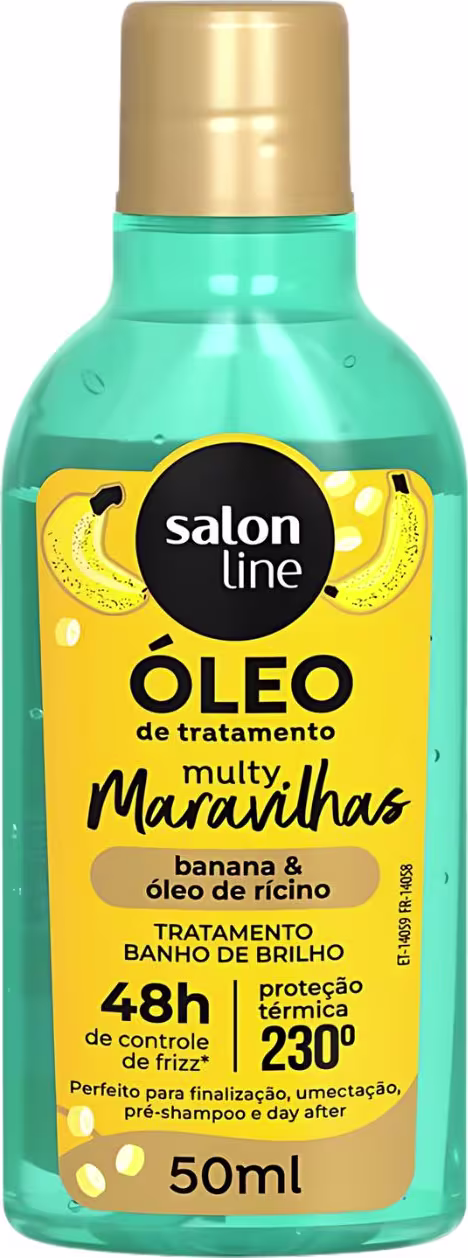 Óleo Salon Line Multy Maravilhas Banana e Óleo de Rícino 50ml