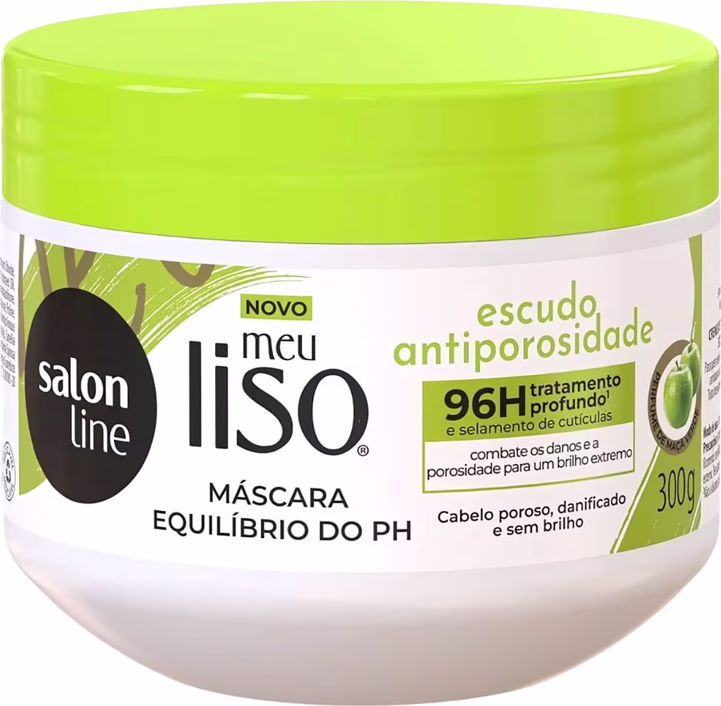 Máscara Salon Line Meu Liso Escudo Antiporosidade 300g