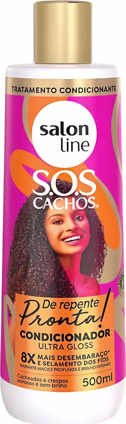 Condicionador Salon Line Sos Cachos De Repente Pronta! 500ml