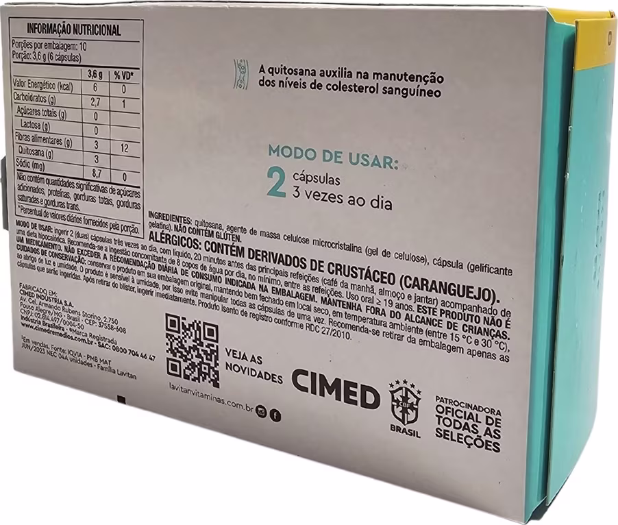 Modo de usar:  2 cápsulas ao dia