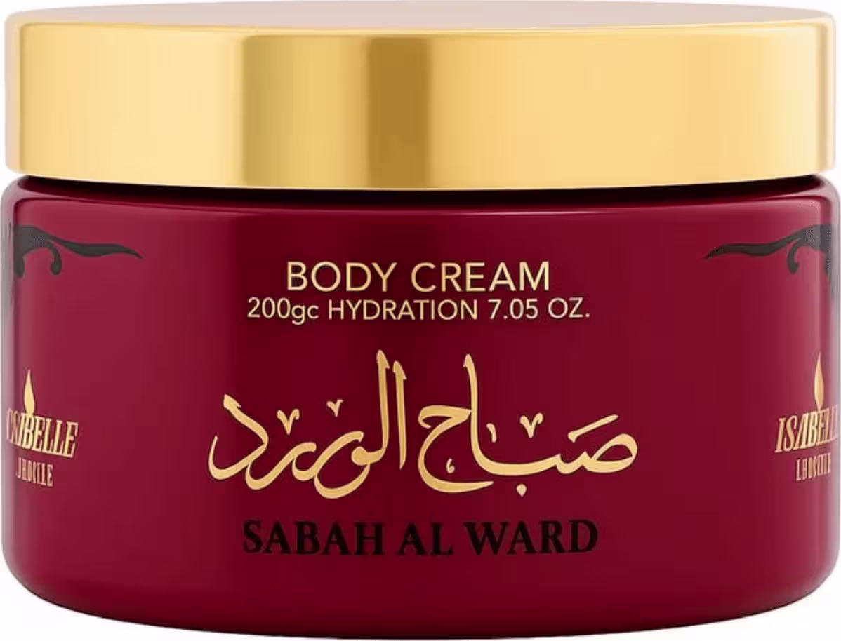 Creme Hidratante Corporal Isabelle La Belle Sabah Al Ward, 200ml.