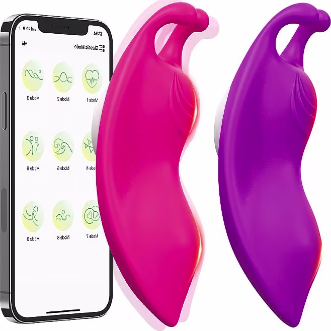 Vibrador Sexy Import Borboleta Buzzy Roxo, 1 produto.
