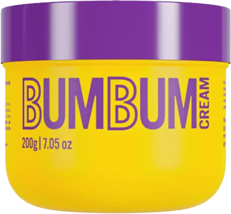 A imagem mostra o Creme Corporal Bumbum Cream da marca Beleza Brasileira.